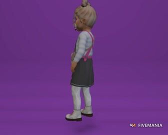 Riley | Female Ped | Multiple Outfits | Optimized & Fivem Ready [Add-On] — video preview