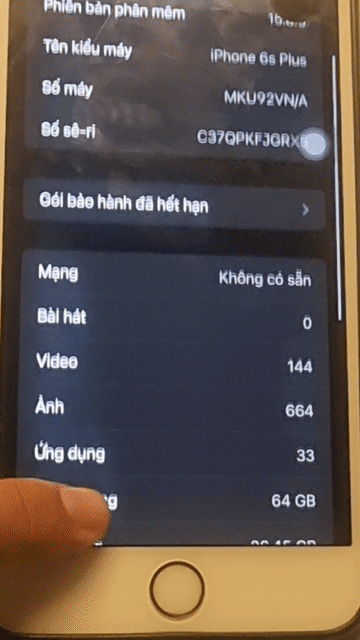Apple iPhone 6 Plus Vàng hồng. Mua bán Điện thoại tại Quận 4 Tp Hồ Chí Minh được đăng bởi Thi Nguyễn hình 1