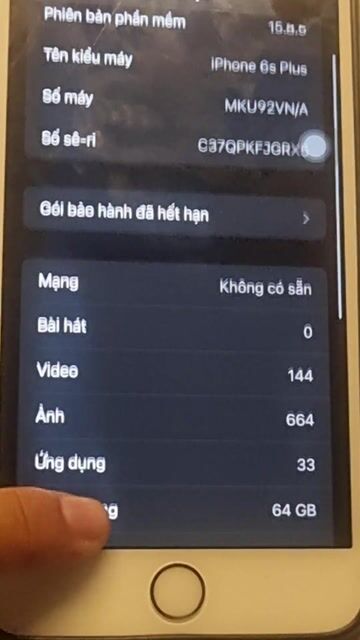 Apple iPhone 6 Plus Vàng hồng. Mua bán Điện thoại tại Quận 4 Tp Hồ Chí Minh được đăng bởi Thi Nguyễn hình 1