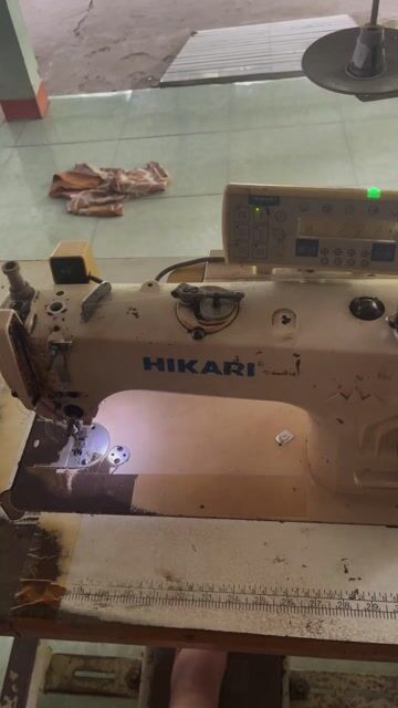 Máy may công nghiệp Hikari 1 kim màu Kem. Mua bán Đồ chuyên dụng, Giống nuôi trồng tại Huyện Chợ Gạo Tiền Giang được đăng bởi Nguyễn Phương Thúy hình 1