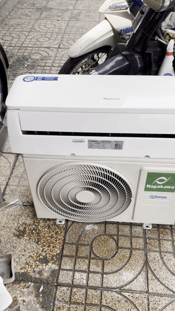 Máy lạnh Nagakawa NS-C09R2M09 1 HP R32 Trắng. Mua bán Máy lạnh, điều hoà tại Quận Tân Phú Tp Hồ Chí Minh được đăng bởi Điện Lạnh Thanh Sang hình 1