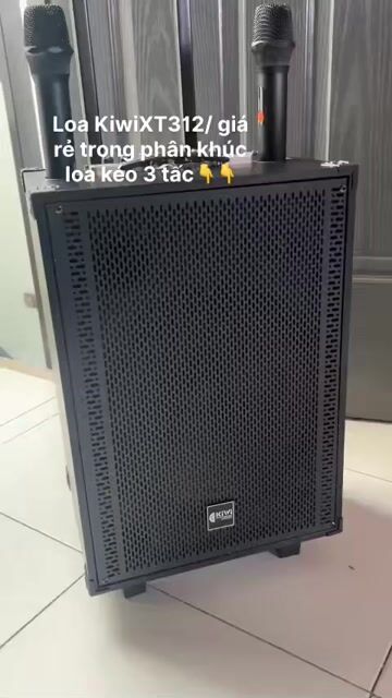 Loa di động KIWI XT312 Đen BH 12 tháng. Mua bán Tivi, Âm thanh tại Quận Bình Thạnh Tp Hồ Chí Minh được đăng bởi Mengdigital hình 1
