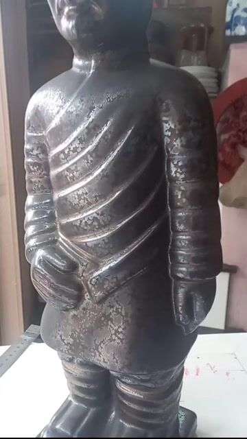 Tượng xưa , men lạ trổ đồng áng tím . Cao 51, đẹp.. Mua bán Đồ sưu tầm, đồ cổ tại Thành phố Nha Trang Khánh Hòa được đăng bởi Thanh Nhatrang hình 1