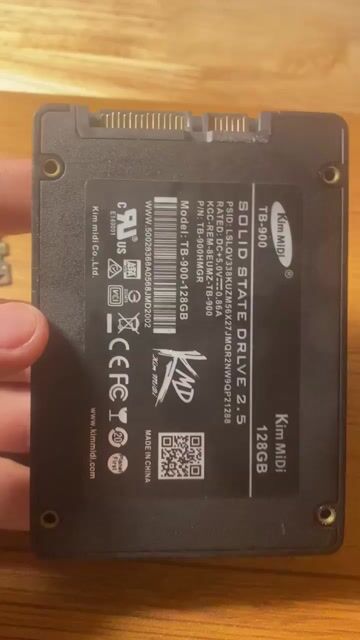 Ổ cứng SSD Kim Midi TB-900 128GB SK100% (tháo máy). Mua bán Linh kiện (RAM, Card...) tại Huyện A Lưới Thừa Thiên Huế được đăng bởi Huy Lê hình 1