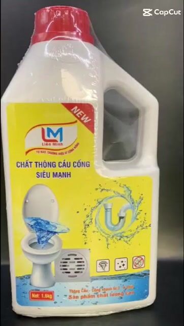 Chất thông cống Liên Minh 1.6kg. Mua bán Nội thất, đồ gia dụng khác tại Quận 8 Tp Hồ Chí Minh được đăng bởi Nguyễn Thị Mỹ Dung  hình 1