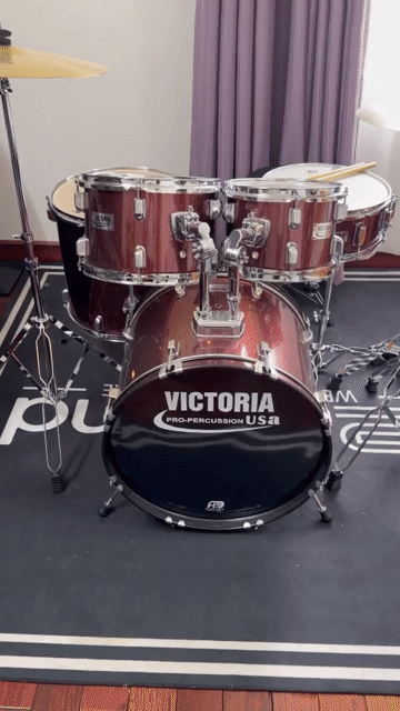 Bộ trống Victoria. Mua bán Nhạc cụ tại Thành phố Rạch Giá Kiên Giang được đăng bởi Mr Bình hình 1