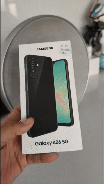Samsung Galaxy A26 5G 8GB/256GB Đen. Mua bán Điện thoại tại Quận Ninh Kiều Cần Thơ được đăng bởi Lê Khang hình 1