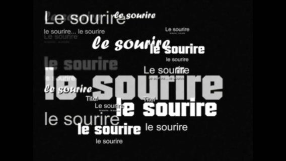 un sourire sinon rien