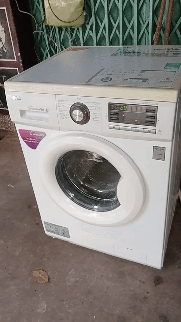 Thanh lý Máy Giặt LG inverter 8kg bo zinn . Mua bán Máy giặt tại Quận Tân Phú Tp Hồ Chí Minh được đăng bởi Điện Tử Quách Điêu hình 1