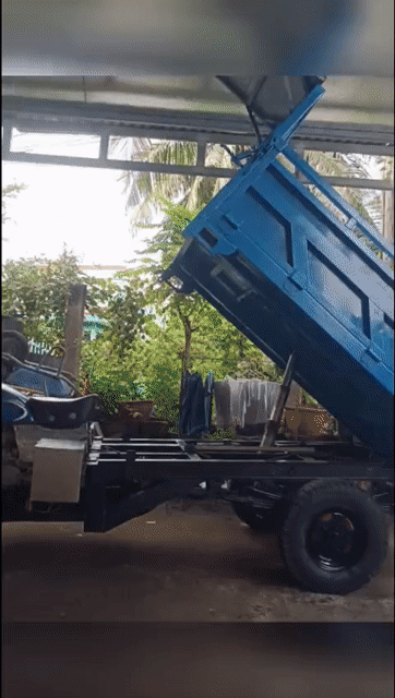 Xe ba gác Xanh 200cc Thắng dầu Cầu nhíp. Mua bán Phương tiện khác tại Huyện Mỏ Cày Bắc Bến Tre được đăng bởi phamhung hình 1