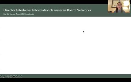 Director Interlocks: Information Transfer in Board Networks