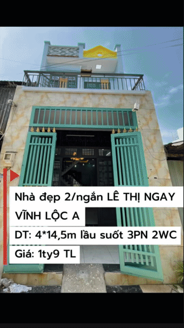 Mua bán Nhà ở Huyện Bình Chánh Tp Hồ Chí Minh diện tích 58 m² giá 1,85 tỷ