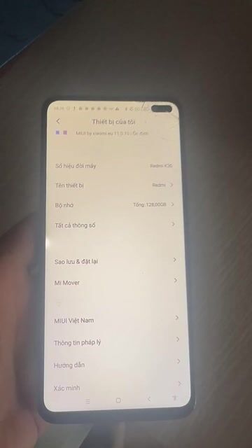 Xiaomi Redmi K30 ram 6/128GB Tím. Mua bán Điện thoại tại Huyện Bình Chánh Tp Hồ Chí Minh được đăng bởi vân hình 1