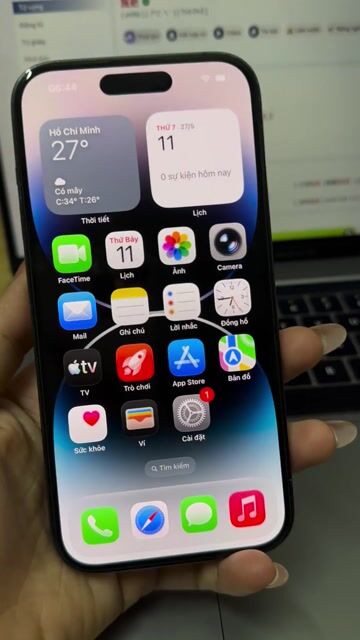 Apple iPhone 14 Pro 128GB khay sim chính chủ bán. Mua bán Điện thoại tại Quận Cầu Giấy Hà Nội được đăng bởi Nguyễn Thị Út Duyên hình 1