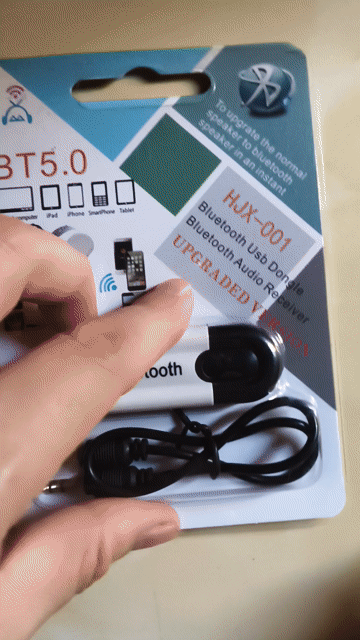 USB Bluetooth HJX-001 Trắng. Mua bán Phụ kiện (Màn hình, Chuột...) tại Quận Gò Vấp Tp Hồ Chí Minh được đăng bởi Võ Thị Thanh May hình 1