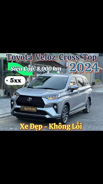 Toyota Veloz Cross Top 2024 - 8000 km-Full Options. Mua bán Ô tô tại Thành phố Thủ Đức Tp Hồ Chí Minh được đăng bởi Tấn Lợi Car hình 1