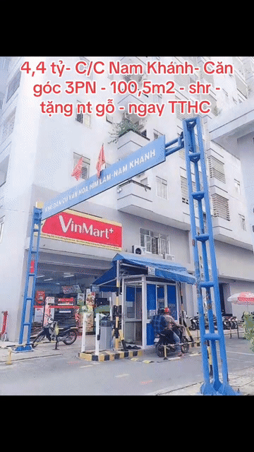 Mua bán Căn hộ Chung cư Him Lam Nam Khánh Quận 8 Tp Hồ Chí Minh diện tích 100.5 m² giá 4,4 tỷ