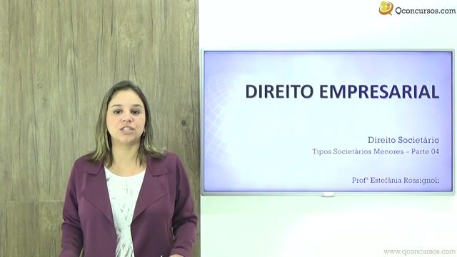 Tipos Societários Menores – Parte 04