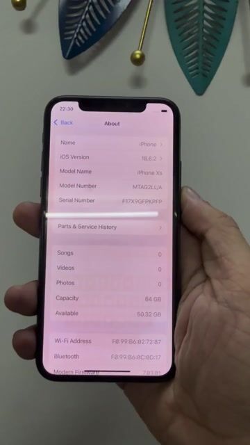 iPhone XS 64GB Đen, màn ám nhẹ. Mua bán Điện thoại tại Quận Tân Bình Tp Hồ Chí Minh được đăng bởi MrA Store hình 1