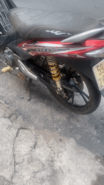 Suzuki Axelo Đỏ đen. Mua bán Xe máy tại Quận Tân Bình Tp Hồ Chí Minh được đăng bởi Tý tay ga hình 1
