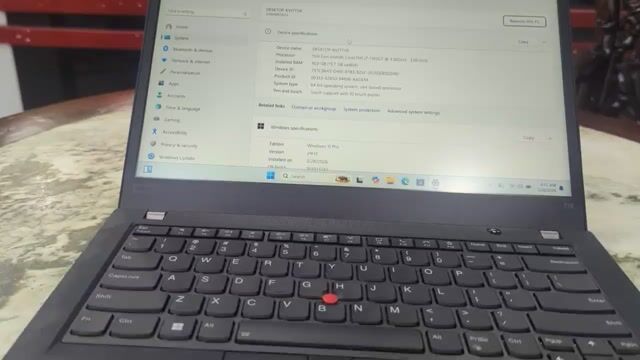 Lenovo ThinkPad T14 Gen 2 i7 14 inch 16GB/512GB. Mua bán Laptop tại Quận 11 Tp Hồ Chí Minh được đăng bởi Thanh Giác Tech hình 1
