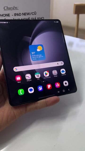 Galaxy Fold 5 1TB Đen 2 sim VN có ship. Mua bán Điện thoại tại Quận 12 Tp Hồ Chí Minh được đăng bởi Tuấn hình 1