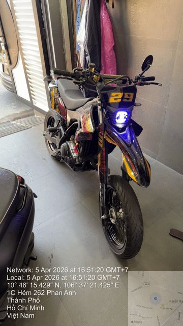 Yamaha WR 155 Đen Dưới 5000km. Mua bán Xe máy tại Quận Tân Phú Tp Hồ Chí Minh được đăng bởi Lê dức dũng hình 1