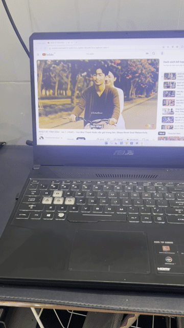 Asus Tuf Gaming FX505 Ryzen 5 15.6 inch 8GB/240GB. Mua bán Laptop tại Huyện Đức Hòa Long An được đăng bởi Trọng Cần hình 1