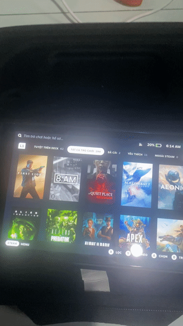 Steam Deck 512GB Đen pin 80%. Mua bán Thiết bị chơi game tại Thành phố Sa Đéc Đồng Tháp được đăng bởi phuc hình 1