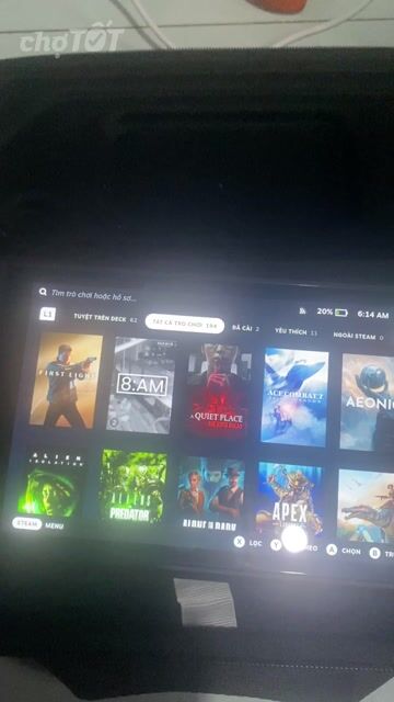 Steam Deck 512GB Đen pin 80%. Mua bán Thiết bị chơi game tại Thành phố Sa Đéc Đồng Tháp được đăng bởi phuc hình 1