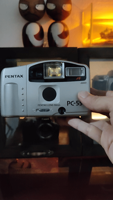 Máy ảnh phim Pentax PC-55 Bạc. Mua bán Máy ảnh, Máy quay tại Thành phố Biên Hòa Đồng Nai được đăng bởi Ngọc Tiến hình 1