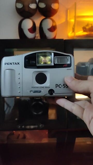 Máy ảnh phim Pentax PC-55 Bạc. Mua bán Máy ảnh, Máy quay tại Thành phố Biên Hòa Đồng Nai được đăng bởi Ngọc Tiến hình 1