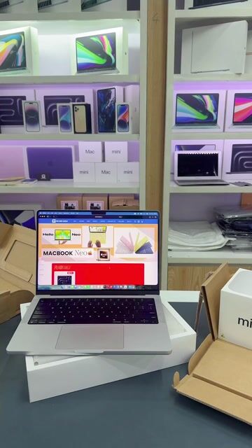 mMacbook Pro 14 nch M1 Pro/16GB/512GB Fullbox. Mua bán Laptop tại Quận Thanh Khê Đà Nẵng được đăng bởi Tín Phát Apple hình 1