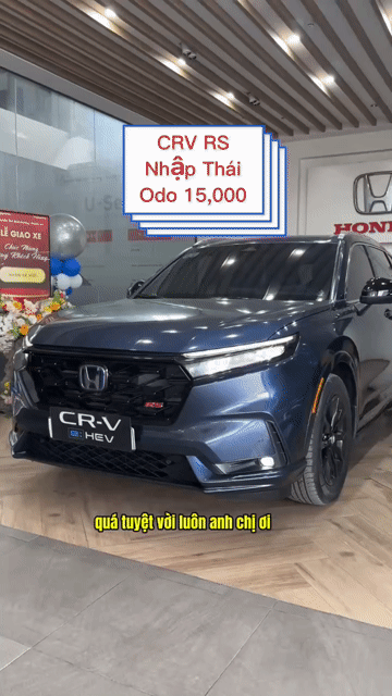 Honda CR-V RS e:HEV 2024 Xanh. Odo 15.000km. Mua bán Ô tô tại Quận Bình Thạnh Tp Hồ Chí Minh được đăng bởi Honda Chính Hãng Khu Vực Phía Nam hình 1