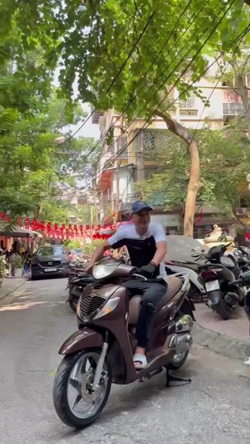 Sh 150i Cafe Chất lượng Biểu Tượng cái đẹp hồi đó. Mua bán Xe máy tại Quận Ba Đình Hà Nội được đăng bởi Xe Máy Nam Thi hình 1