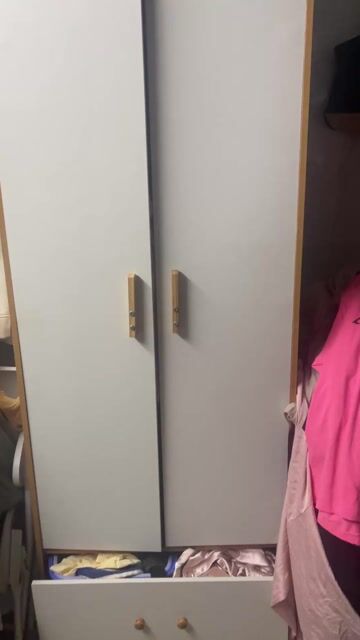 Tủ quần áo gỗ Trắng Nâu Mới. Mua bán Tủ, kệ gia đình tại Quận 6 Tp Hồ Chí Minh được đăng bởi Tường Vi hình 1