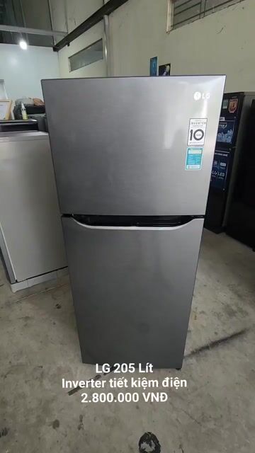 Tủ lạnh LG 205 Lít Xám. Mua bán Tủ lạnh tại Thành phố Sóc Trăng Sóc Trăng được đăng bởi Điện Lạnh Hoàng Khải hình 1