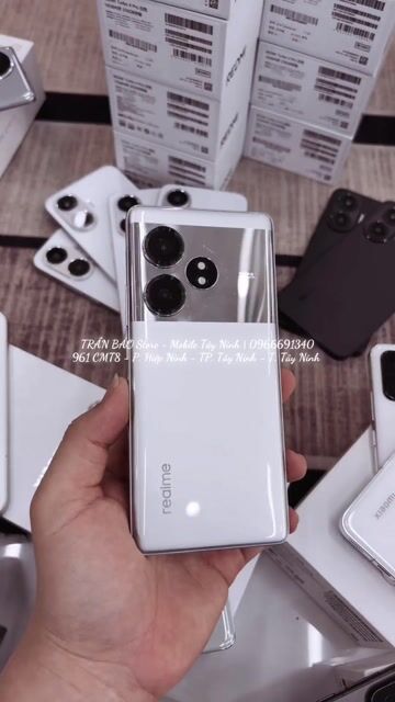 Realme GT Neo 6 5G Silver 12/256Gb - Bán Trả Góp. Mua bán Điện thoại tại Thành phố Tây Ninh Tây Ninh được đăng bởi Trần Bảo Store Mobile Tây Ninh hình 1