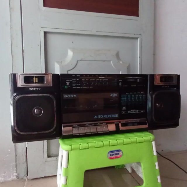 Đài cassette Sony CFS-1010S Đen. Mua bán Tivi, Âm thanh tại Quận Gò Vấp Tp Hồ Chí Minh được đăng bởi Anh Tuấn  hình 1