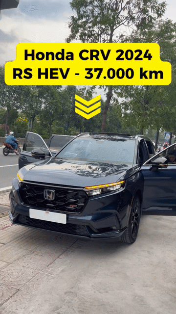 Honda CR-V RS Hybrid 2024 Xanh đen 37.000 km. Mua bán Ô tô tại Thành phố Thủ Đức Tp Hồ Chí Minh được đăng bởi Đặng Huỳnh Trường hình 1