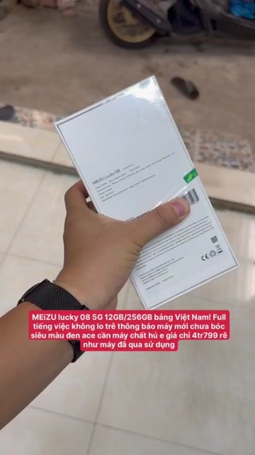 MEIZU Lucky 08 12GB/256GB Mới (Minh ThiệnMobile). Mua bán Điện thoại tại Thành phố Cà Mau Cà Mau được đăng bởi Minh ThiệnMobile Tân Thành hình 1