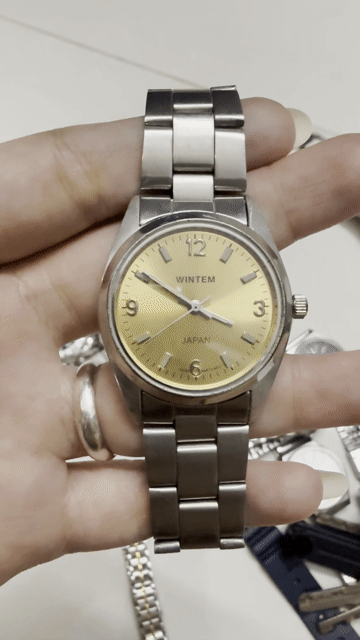 Đồng hồ WINTEM vàng thép 32mm unisex, swiss mov. Mua bán Đồng hồ tại Quận Gò Vấp Tp Hồ Chí Minh được đăng bởi Trân Đồng Hồ Chính Hãng 2hand hình 1