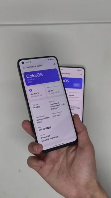 OPPO Reno 7 5G 12/256, 8/256, Bạc, kèm sạc. Mua bán Điện thoại tại Quận Thanh Xuân Hà Nội được đăng bởi Đỗ Mạnh Nhuận hình 1