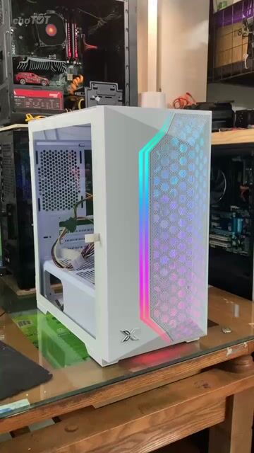 Vỏ case Xigmatek Gemini II Artic Trắng 3Fan LED. Mua bán Linh kiện (RAM, Card...) tại Quận 12 Tp Hồ Chí Minh được đăng bởi Lâm Đức hình 1