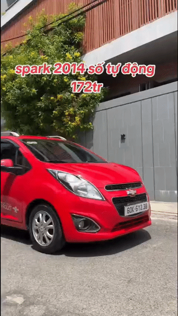 Chevrolet Spark 2014 Tự động 86.000km Đỏ. Mua bán Ô tô tại Thành phố Biên Hòa Đồng Nai được đăng bởi hangminh hình 1