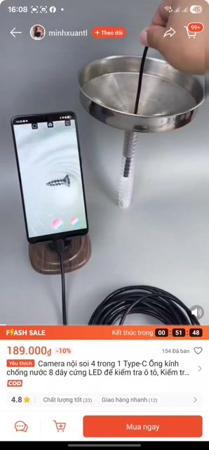 camera soi đồ dùng. Mua bán Máy ảnh, Máy quay tại Quận Hà Đông Hà Nội được đăng bởi Tran Linh hình 1