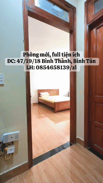 Cho thuê Căn hộ Chung cư Quận Bình Tân Tp Hồ Chí Minh diện tích 32 m² giá 4,2 triệu/tháng