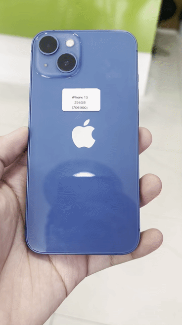 Apple iPhone 13 256GB Xanh dương. Mua bán Điện thoại tại Quận Ngô Quyền Hải Phòng được đăng bởi TRAN SONG HA hình 1
