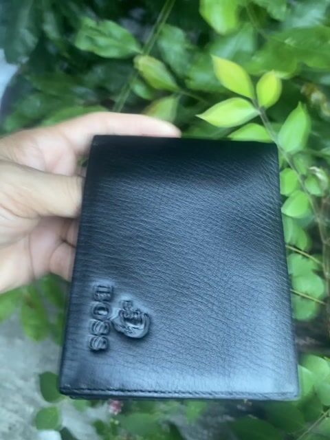 Ví da nam Boss da thật màu đen. Mua bán Túi xách tại Quận 11 Tp Hồ Chí Minh được đăng bởi Shop Da Thật hình 1