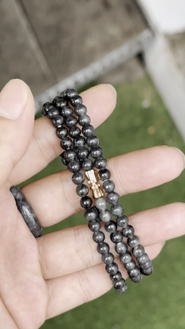 Vòng tay Cẩm thạch Đen. Mua bán Phụ kiện thời trang khác tại Quận Cái Răng Cần Thơ được đăng bởi vinh hình 1